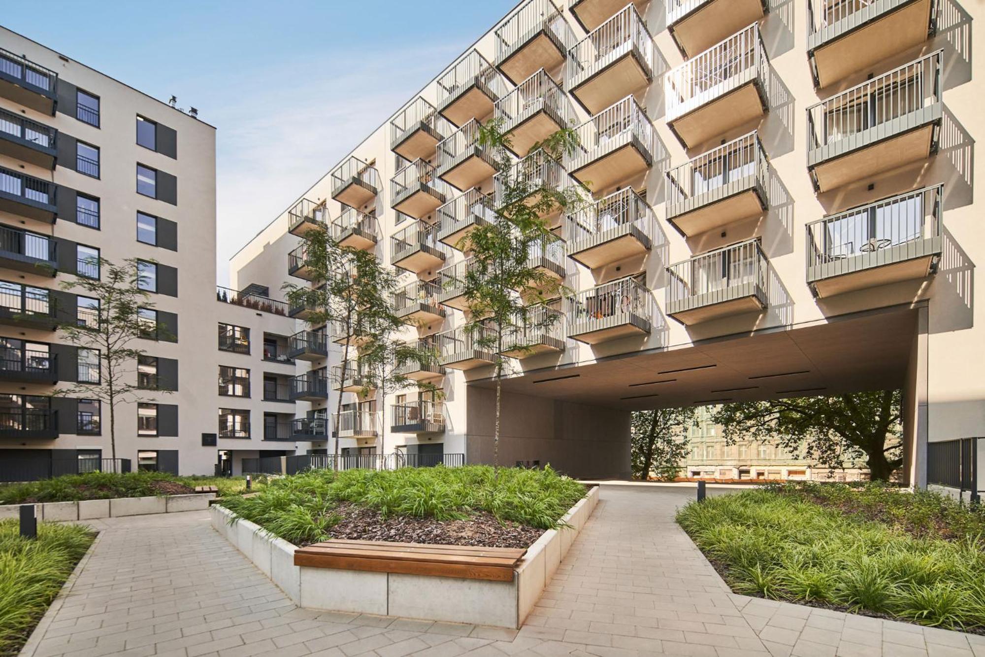 Symphony City Square Aparthotel Breslau Exterior foto