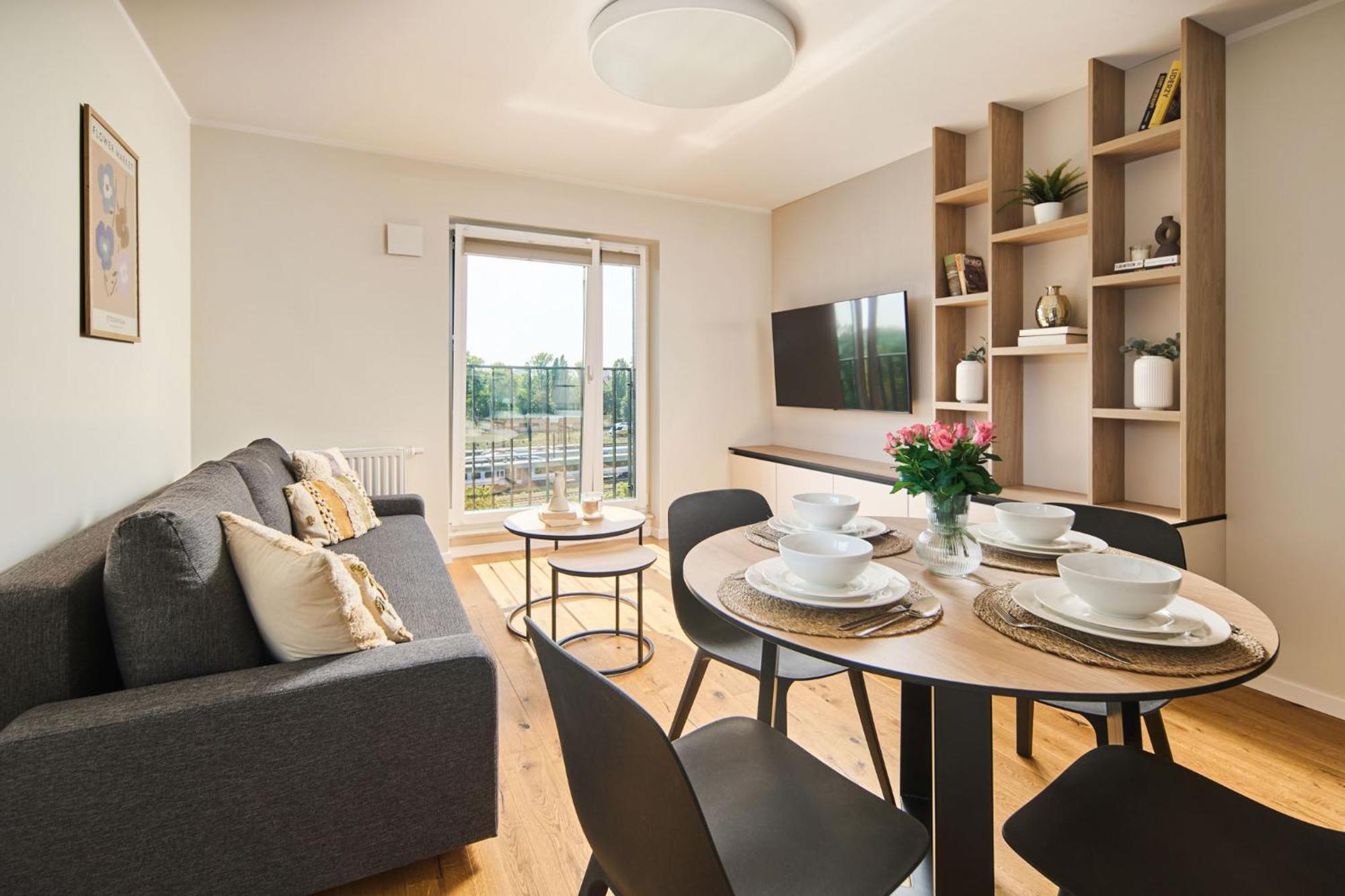 Symphony City Square Aparthotel Breslau Exterior foto